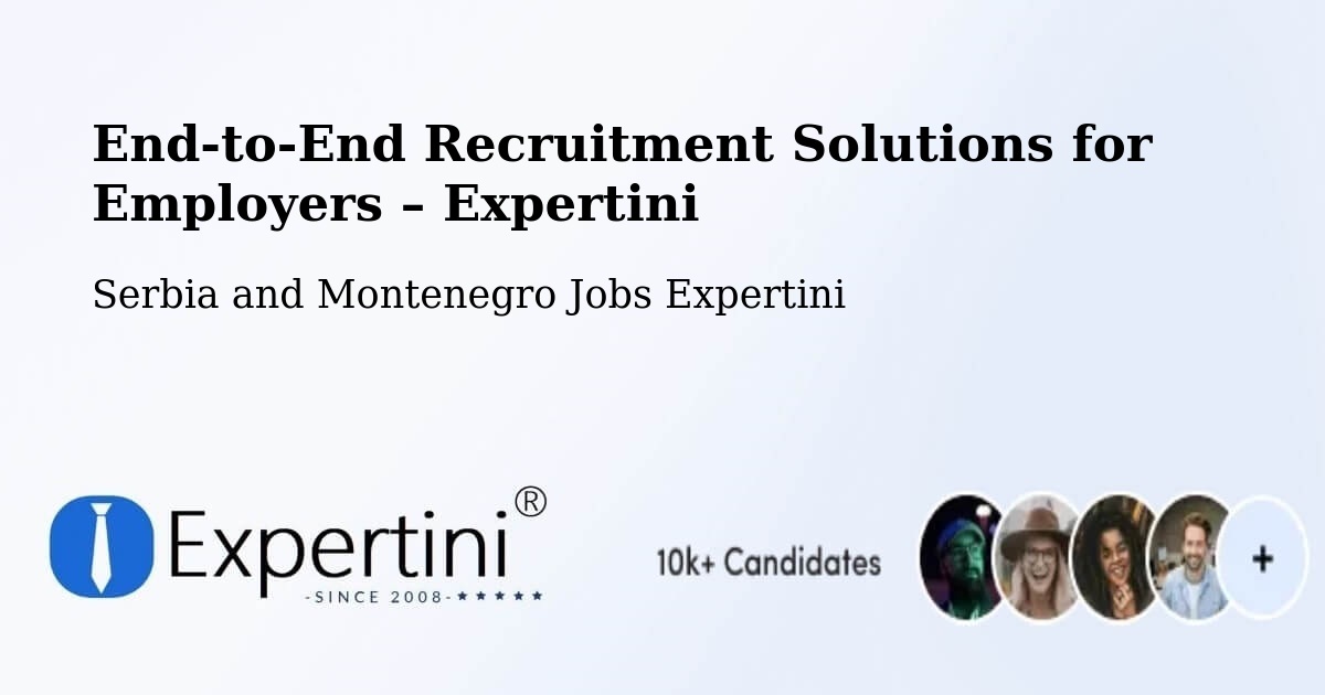 Recruitment Solutions for Employers – Lively - Lively, Serbia and Montenegro Jobs Expertini