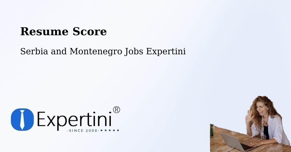 Resume Score & Job Description Match Tool – Lively - Serbia and Montenegro Jobs Expertini